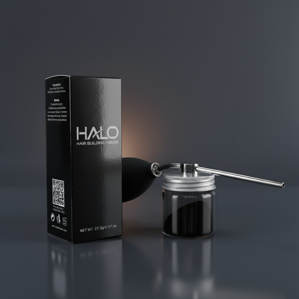 Halo Fibers Hair Building Fibers